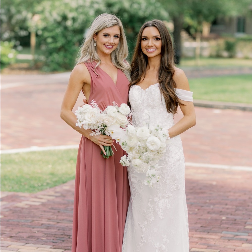 Lulus Dance The Night Away Rustless Rose Maxi